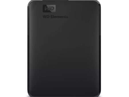 External HDD WESTERN DIGITAL Elements Portable WDBHJS0060BBK-WESN 6TB USB 3.0 Colour Black WDBHJS0060BBK-WESN