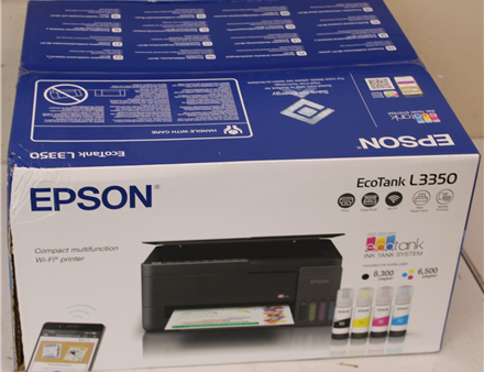 SALE OUT. Epson EcoTank L3350 Multifunctional Printer | SALE OUT. | Epson EcoTank | L3350 | Inkjet | Colour | Multifuction Printer | A4 | Wi-Fi | Black | DAMAGED PACKAGING