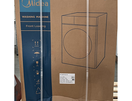 SALE OUT. Midea MF100W70/W-HR Washing Machine, D, Front loading, Depth 40 cm, 7 kg, White DAMAGED PACKAGING | Midea | Washing Machine | MF100W70/W | Energy efficiency class D | Front loading | Washing capacity 7 kg | 1200 RPM | Depth 40 cm | Width 60 cm | Display | LED | White | DAMAGED PACKAGING