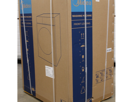 SALE OUT. Midea MF110W70B/W-HR Washing Machine | SALE OUT. | Washing Machine | MF110W70B/W-HR | Energy efficiency class A | Front loading | Washing capacity 7 kg | 1200 RPM | Depth 40 cm | Width 60 cm | Display | LED | Steam function | White | DAMAGED PACKAGING, DENTED SIDE