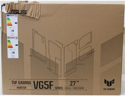 SALE OUT. ASUS TUF VG27AQMEL5F Gaming Monitor 27" LED 2560x1440/16:9/350cd/m2/0.3ms Display port, HDMI | SALE OUT. | Asus DAMAGED PACKAGING