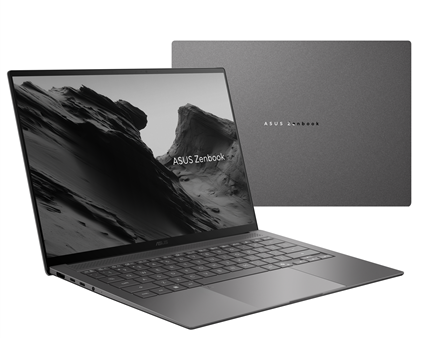 Asus Zenbook S14 UX5406AA-SU272X | Antrim Gray | 14 " | OLED | Touchscreen | 3K | 2880 x 1800 pixels | 120 Hz | Glossy | Intel Core Ultra 9 | 386H | 32 GB | LPDDR5X | Solid-state drive capacity 1000 GB | Intel Graphics | Windows 11 Pro | 802.11be | Bluetooth version 6.0 | Keyboard language US international | Keyboard backlit | Warranty 24 month(s) | Battery warranty 12 month(s)