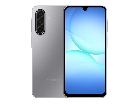 Samsung | Galaxy | A17 | Grey | 6.7 " | Super AMOLED | 1080 x 2340 pixels | Exynos | 1330 | Internal RAM 4 GB | 128 GB | microSD | Dual SIM | 3G | 4G | 5G | Main camera resolution 50 MP | Secondary camera resolution 5 MP | Android | 5000 mAh