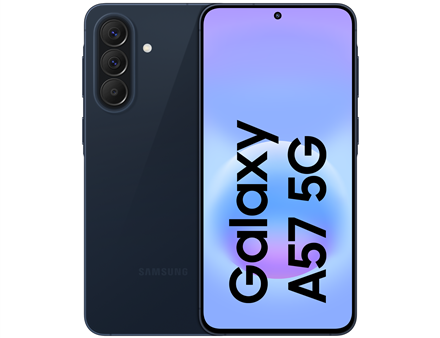 Samsung Galaxy | A57 (A576) | Navy | 6.7 " | Super AMOLED Plus | 1080 x 2340 pixels | Exynos | 1680 | Internal RAM 8 GB | 128 GB | Dual SIM | 3G | 4G | 5G | Main camera resolution 50 MP | Secondary camera resolution 12 MP | Android | 16 | 5000 mAh