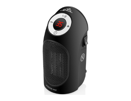 ETA | Heater | ETA162390000 Fogos mini | Fan heater | 400 W | Suitable for rooms up to 8 m² | Black | N/A