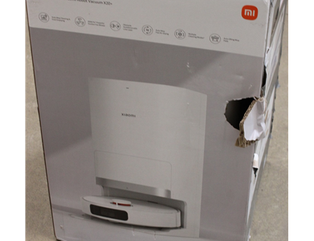 SALE OUT.  | Xiaomi Robot Vacuum (EU) | X20+ | Wet&Dry | 5200 mAh | Dust capacity 4 L | 6000 Pa | White | DAMAGED PACKAGING | 22 month(s)