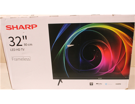 SALE OUT. Sharp 32HA1205E 32” (81cm) HD Ready TV | SALE OUT. | Sharp 32HA1205E | 32 | HD | Black | DAMAGED PACKAGING, UNPACKED