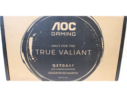 SALE OUT. AOC Gaming Q27G4XF 27", 2560x1440/1ms/250cd/m², HDMI, DisplayPort, USB | AOC | Q27G4XF | 27 " | IPS | 16:9 | 180 Hz | 1 ms | 2560 x 1440 pixels | 300 cd/m² | HDMI ports quantity 1 | Black | Warranty 35 month(s) | DAMAGED PACKAGING, DEMO