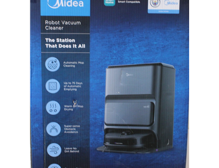SALE OUT. Midea V12 Robot Vacuum Cleaner, White | Midea | Robot Vacuum Cleaner | V12 | Wet&Dry | 5200 mAh | Dust capacity 3 L | 5000 Pa | White | Battery warranty 20 month(s) | DAMAGED PACKAGING AND PAINT, MISSING INNER PACKAGING, SCRATCHED, DIRTY | 24 month(s)