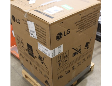 SALE OUT. LG F4X5011TBB Washing machine, A, Front loading, Washing capacity 11 kg, Depth 56.5 cm, 1400 RPM, Black | SALE OUT. | LG Washing machine | F4X5011TBB | Energy efficiency class A | Front loading | Washing capacity 11 kg | 1400 RPM | Depth 57 cm | Width 60 cm | Display | LED | Steam function | Direct drive | Wi-Fi | Matte Black | DAMAGED PACKAGING, DENTED ONE SIDE