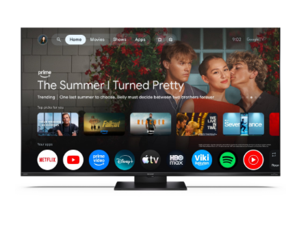 Sharp 50JR7265E 50" (126cm) 4K Ultra HD QLED Google TV | Sharp