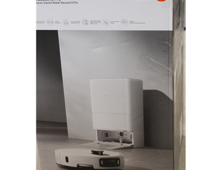 SALE OUT. Xiaomi Robot Vacuum 5 Pro EU | Wet&Dry | 5200 mAh | 20000 Pa | White | DAMAGED PACKAGING | 24 month(s)