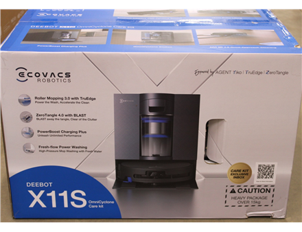 SALE OUT. Ecovacs DEEBOT X11S OmniCyclone and Care Kit For X11S OmniCyclone Series | Ecovacs DAMAGED PACKAGING | 24 month(s)