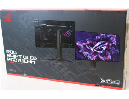 SALE OUT. ASUS ROG PG27UCWM Gaming Monitor 27" OLED 3840x2160/16:9/250cd/m2/0.03ms Display port, HDMI | SALE OUT. | Asus Warranty 36 month(s) | DAMAGED PACKAGING