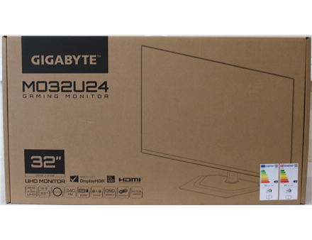 SALE OUT. Gigabyte Gaming Monitor 31,5" OLED MO32U24 | SALE OUT. | Gigabyte MO32U24 OLED | 31.5 " | QD-OLED | UHD | 240 Hz | 0.03 ms | 3840 x 2160 pixels | Warranty 36 month(s) | DAMAGED PACKAGING
