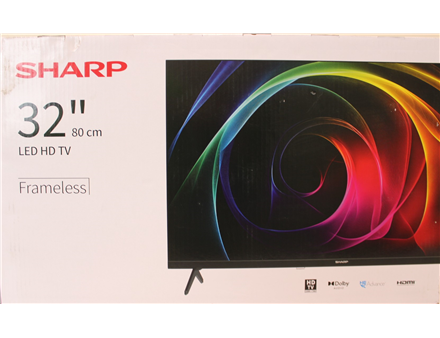 SALE OUT. Sharp 32HA1205E 32” (81cm) HD Ready TV | SALE OUT. | Sharp 32HA1205E | 32 | HD | Black | DAMAGED PACKAGING