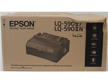 SALE OUT. Epson LQ-590IIN Dot Matrix Printer | SALE OUT. | Epson LQ-590IIN | Mono | Dot matrix | Dot matrix printer | Black | DAMAGED PACKAGING