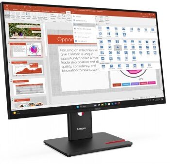 LENOVO 27" T27-40 FHD IPS 16:9 HDMI/DP/VGA