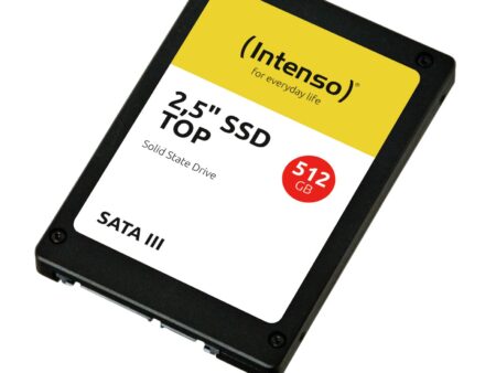 SSD INTENSO 512 GB Serial ATA III Write speed 500 MB/s Read speed 550 MB/s 2.5" MTBF 2000000 h 3812450