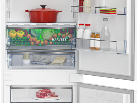 BEKO Built-In Refrigerator BCNE400E40SN, Width 69 cm, Height 194 cm, Energy class E, HarvestFresh, Neo Frost, Inverter motor