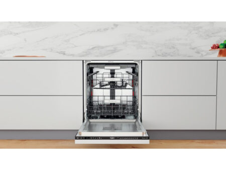 WHIRLPOOL Built-In Dishwasher WIO 3P33 PL, Energy class D, Width 60 cm, Natural Dry, Third basket, 10 programs