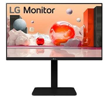 LCD Monitor LG 23.8 " 1920 x 1080 pixels Full HD Native aspect ratio 16:9 Flat 24BA450-B